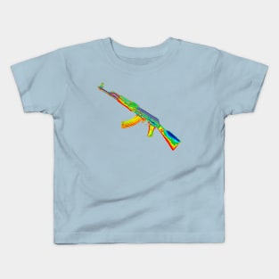 AK47 Rainbow Kids T-Shirt